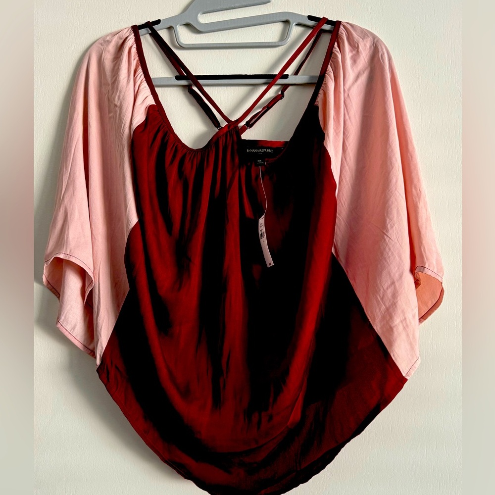 Banana Republic cold shoulder top NWT